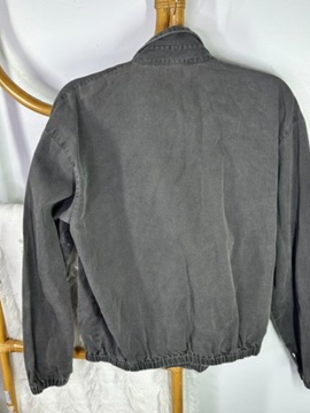 Vintage Polo Ralph Lauren Grey Jacket sz M - Picture 2 of 4